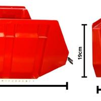cassette in plastica impilabili