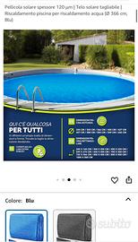 Telo in pluriball per piscina