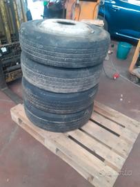cerchi con gomme agricolo/industriale