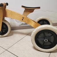 bici/ triciclo in legno
