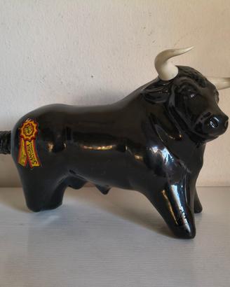 Bottiglia decorativa vintage Toro Bravo