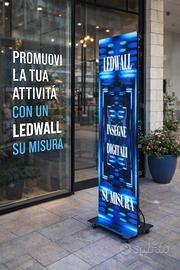 Totem ledwall per uso ESTERNO
