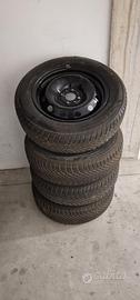 4 Gomme Invernali Yokohama 185/65 R15 + Cerchi4x98