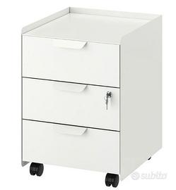 Cassettiera TROTTEN  3 cassetti, 2 pz.