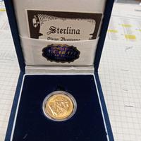 Sterlina d’ Oro Regina Elisabetta II Fiocco 1967