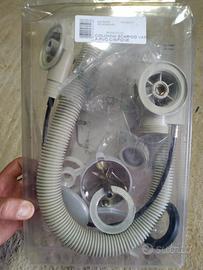 Scarico colonna vasca a PVC c/sifone