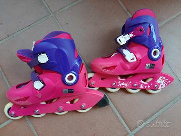 Roller fucsia bambina