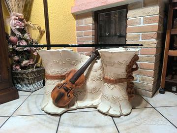 Tavolino da salotto in ceramica