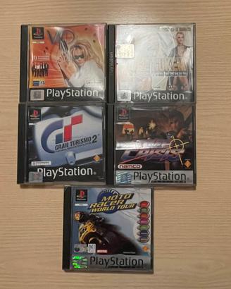 Lotto 15 giochi PlayStation 1