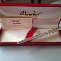 Penna placcata oro Columbus