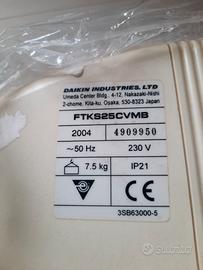 Scheda Daikin FTKS25CVMB E TFKS35CVMB