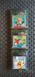 3 giochi per GameBoy Color