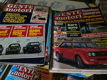 Annate e arretrati della rivista GENTE MOTORI
