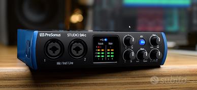 PreSonus STUDIO 24c / Scheda Audio