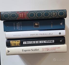 Lotto 5 Libri Saggistica, Politica e Storia Italia