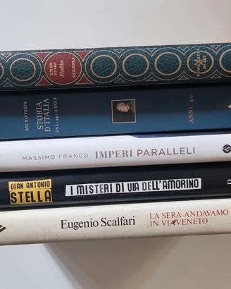 Lotto 5 Libri Saggistica, Politica e Storia Italia