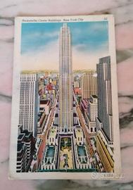 NEW YORK CITY - ROCKFELLER CENTER 1957 - VIAGGIATA
