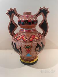Anfora ceramica sarda vintage Dorgali Loi