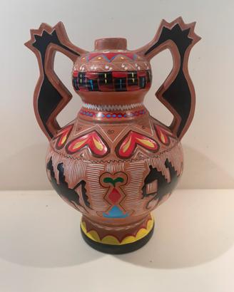 Anfora ceramica sarda vintage Dorgali Loi
