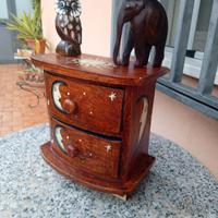 porta gioielli artigianale 