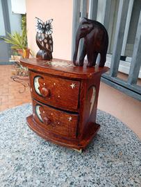 porta gioielli artigianale 