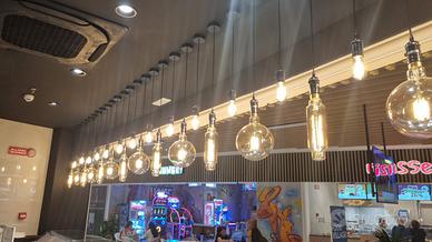 luci pendenti e faretti