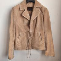 giacca donna Guess vera pelle vintage