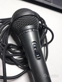 Microfono dinamico unidirezionale anni 80 delo's