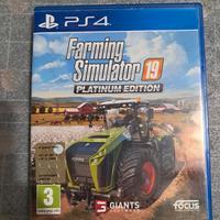 Gioco farming simulator 19 per playstation4