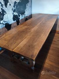 Tavolo antico Frattino 270 × 90 cm