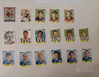 Figurine panini 94-95 con Baggio, Baresi e altri