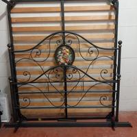 Letto in Ferro Battuto Anticato
