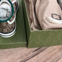 Scarpa Gucci Tennis 1977 GG nuova di campionario