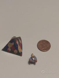 Piccolo gnometto in ceramica