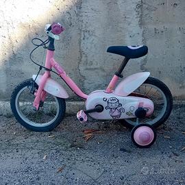 Bici Bicicletta Bimba Bambina BTWIN 14"