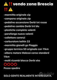 Pezzi am6/derbi