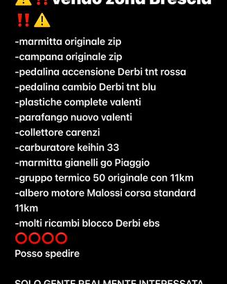 Pezzi am6/derbi