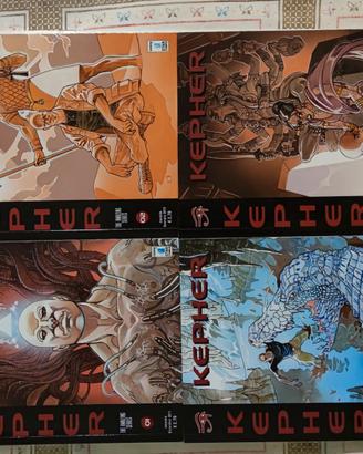 Kepher 1 - 4 serie completa 
