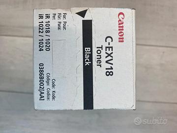 Toner Originale Canon C-EXV 18 Black per imageRUNN