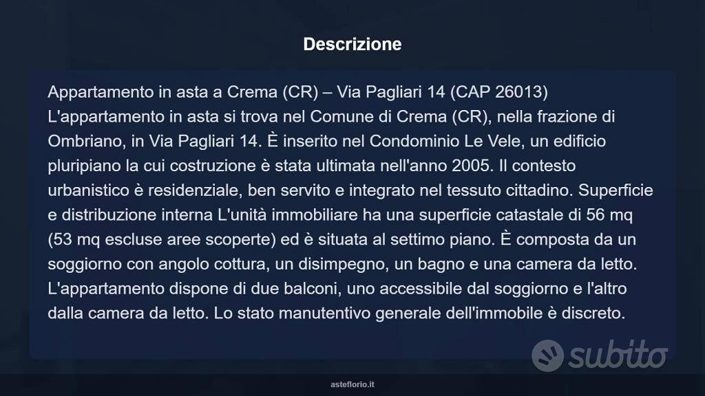 Appartamento – Crema, Ombriano - Vista 5