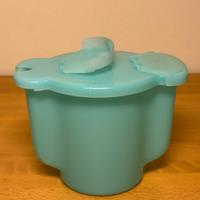 Tupperware contenitore coperchio doppia apertura