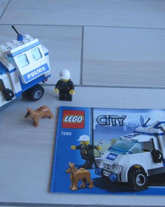 LEGO 7285 Police Dog Unit Polizia City Cinofila