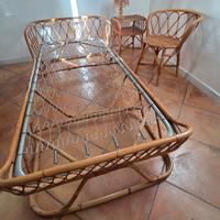 letto bamboo stile Gio Ponti 