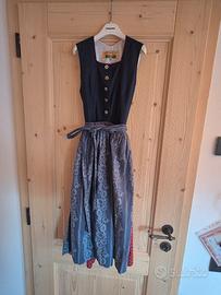 dirndl vestito tirolese per bambina misura 140