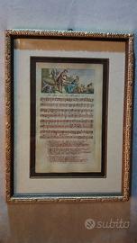 Incisione su rame. Titolo: Clio and Euterpe