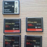 Schede di memoria CompactFlash