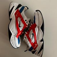 Nike M2K Tekno Bianche/Arancioni 45