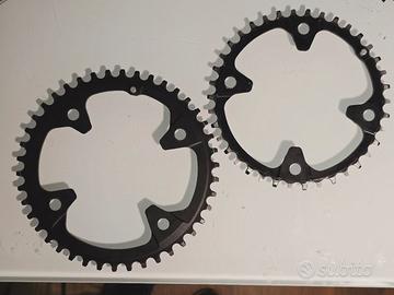 Due corone Campagnolo Ekar 42 e 38 t