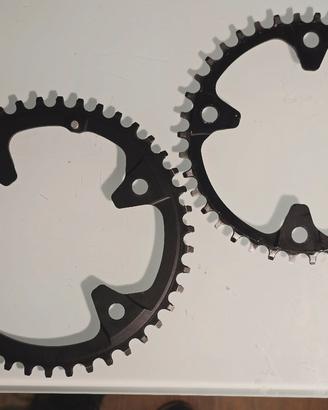 Due corone Campagnolo Ekar 42 e 38 t