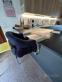 Seggiolino da Tavolo Pieghevole Facile da Trasport